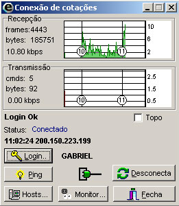 Conexão de Cotações